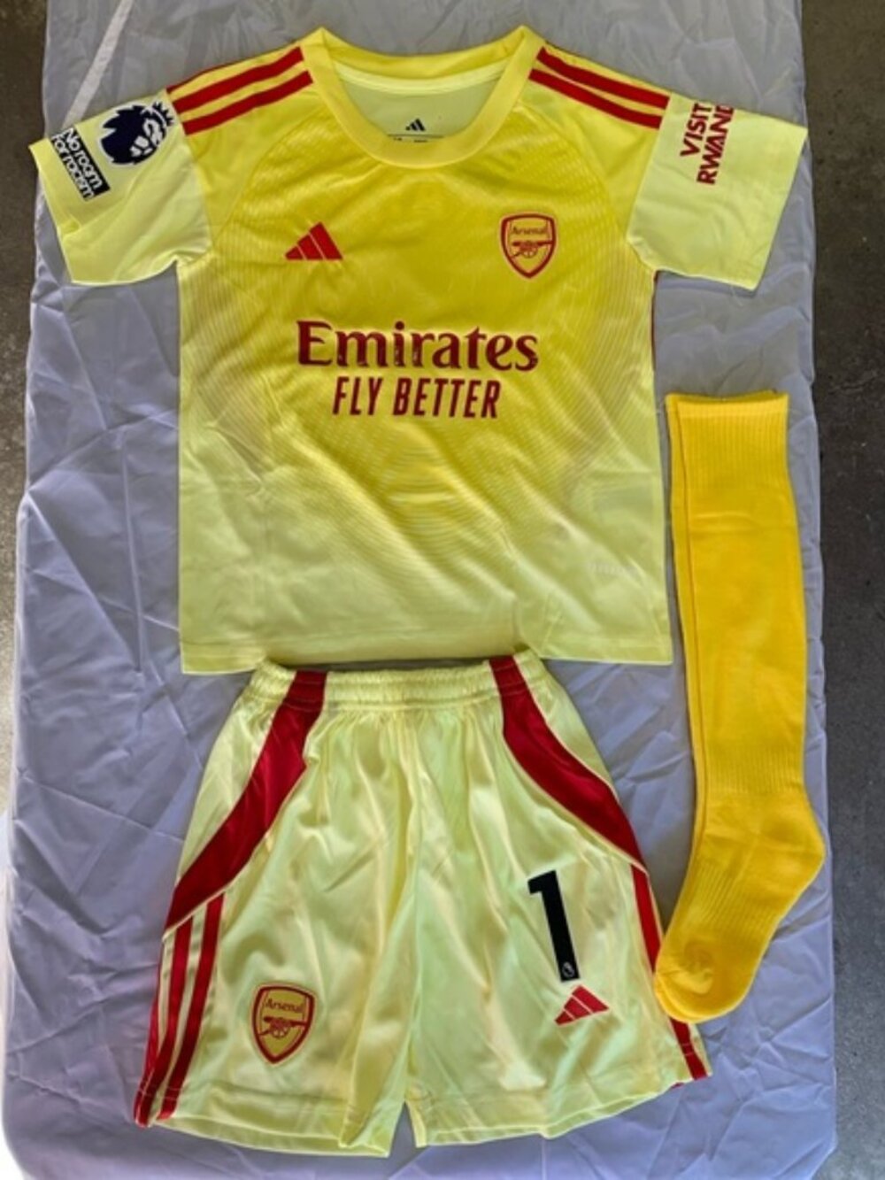 🌞⚽⚽ Arsenal 25/26 Goalkeeper Jerseys